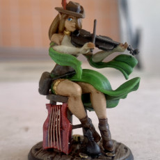 Picture of print of Silv the Elf Bard