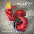 Octopus lamp print image