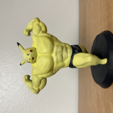 Picture of print of Ultra swole Pikachu Cet objet imprimé a été téléchargé par Khanh