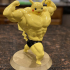 Ultra swole Pikachu print image