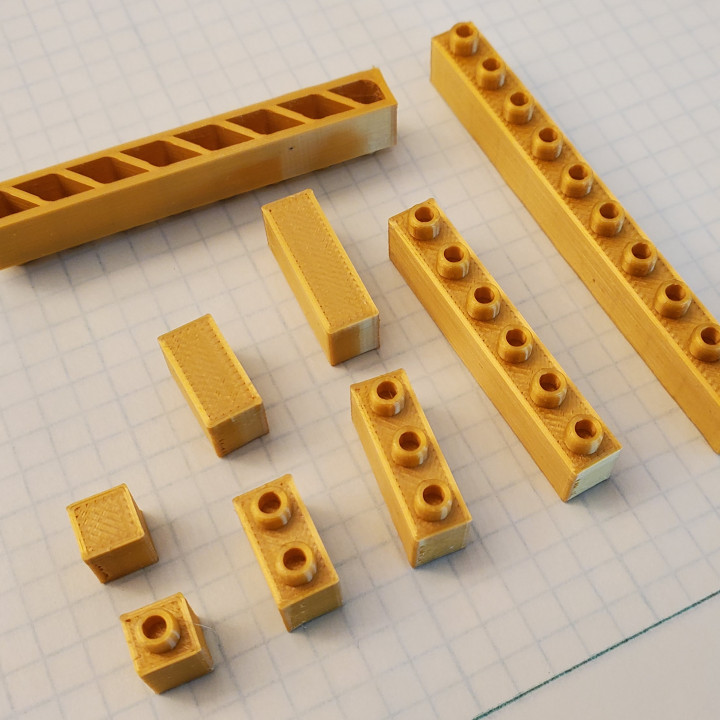 Montini building bricks One Pip Set (Lego Compatible)