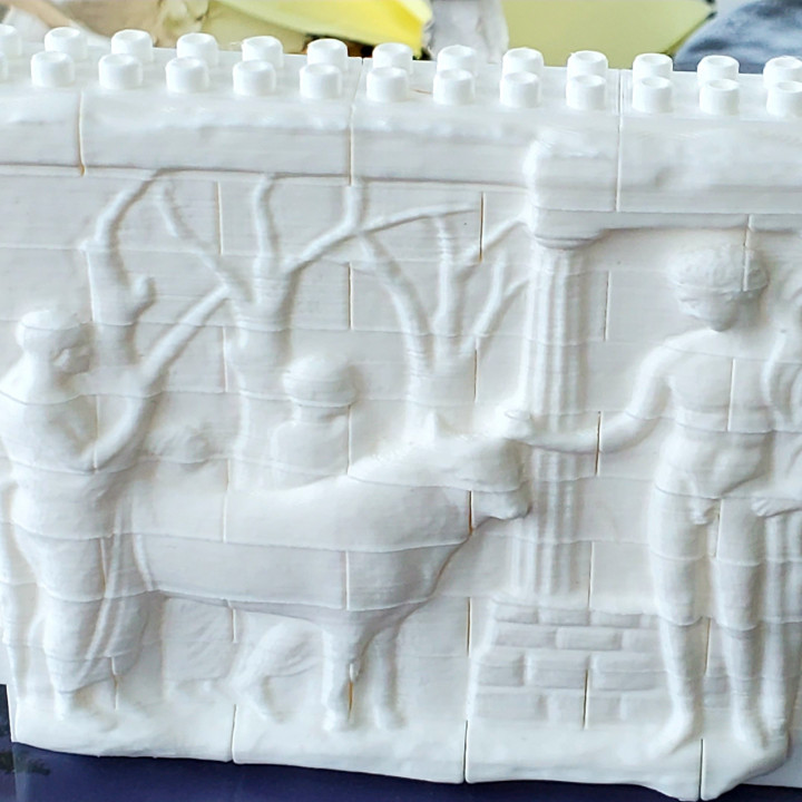 Montini Hercules Relief Set (Lego Compatible)