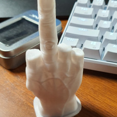 Picture of print of Middle Finger