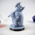 Dwarf Guardian Variant Miniature - pre-supported image