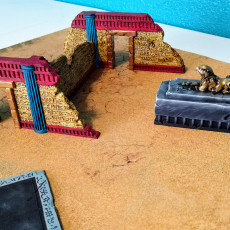 Picture of print of Skirmish In The Cursed Ruins