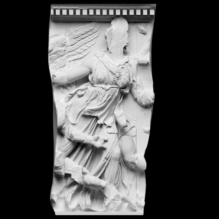 Panel from the Pergamon Altar's East Frieze (Athena)