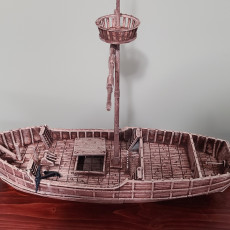 Picture of print of Dark Realms Medieval Scenery - Merchant Trading Ship This print has been uploaded by Taylor Tarzwell