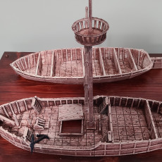 Picture of print of Dark Realms Medieval Scenery - Merchant Trading Ship This print has been uploaded by Taylor Tarzwell
