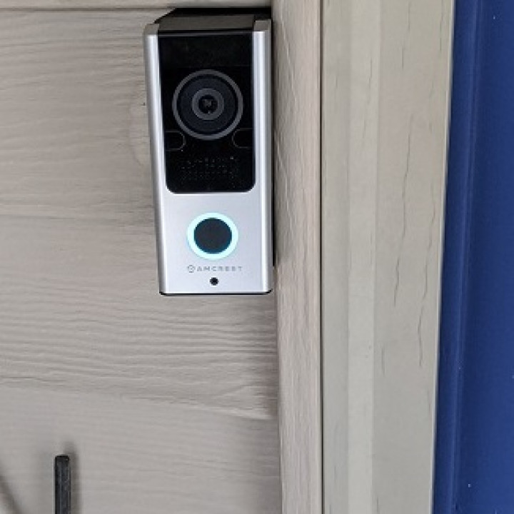 Amcrest AD110 Wi-Fi Doorbell Siding Mount