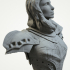 Female knight bust image