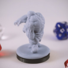 Picture of print of Undead Dwarf Miniature - pre-supported