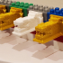 Montini Aztec Dragon Head (Lego Compatible) image