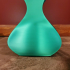 Emerald Tapered Square Vase image