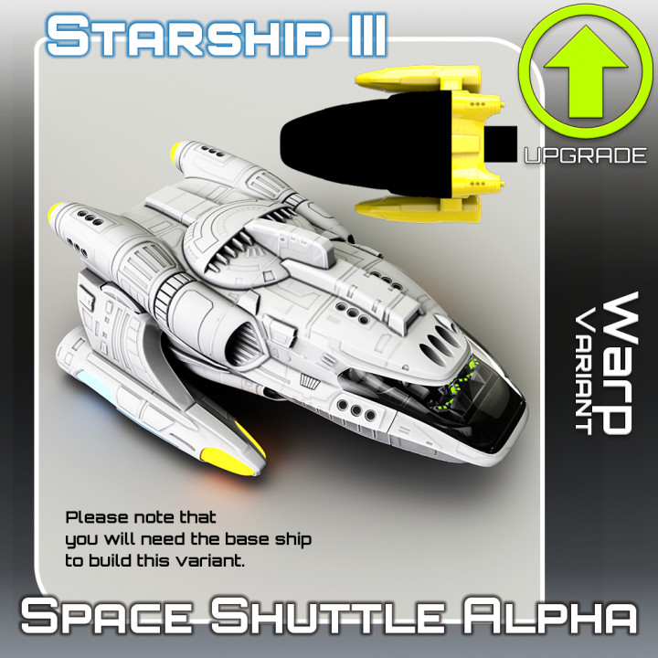 Space Shuttle Alpha Warp Variant Upgrade's Cover