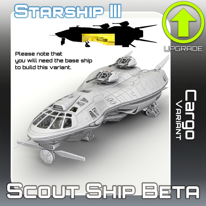 Scout Ship Beta Cargo Variant Upgrade's Cover