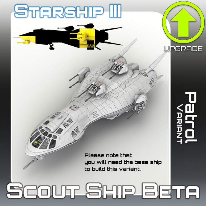 Scout Ship Beta Patrol Variant Upgrade's Cover
