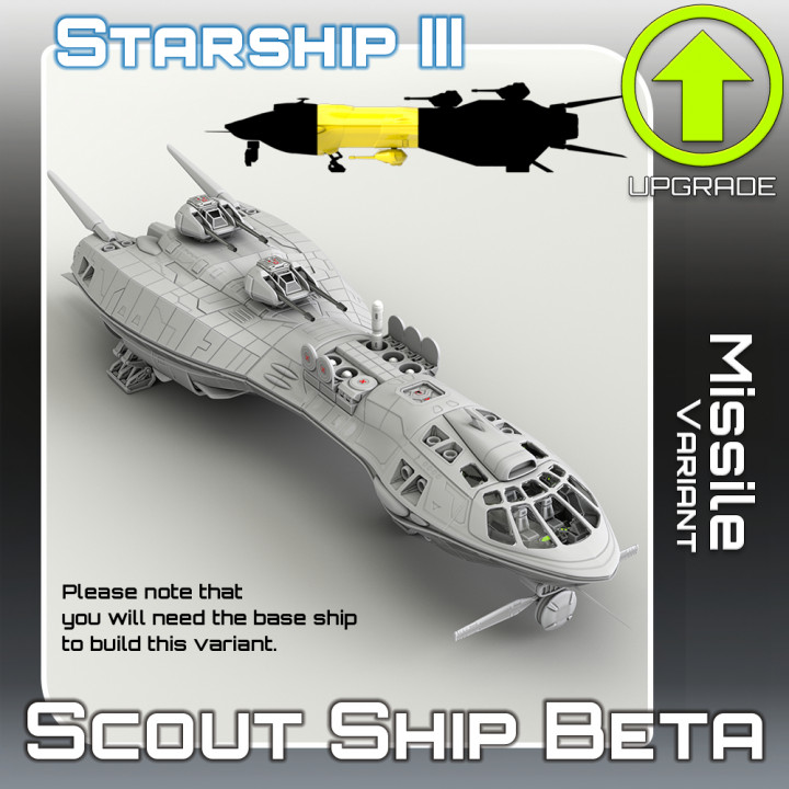 Scout Ship Beta Missile Variant Upgrade's Cover