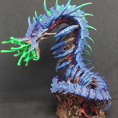 Picture of print of Remorhaz-Worm/centipede monster (huge size) This print has been uploaded by Kelvin Pantaleon