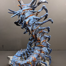 Picture of print of Remorhaz-Worm/centipede monster (huge size) This print has been uploaded by Seamus McNamara