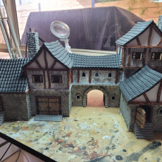 Picture of print of Dark Realms Medieval Scenery - The Merchant's Manor