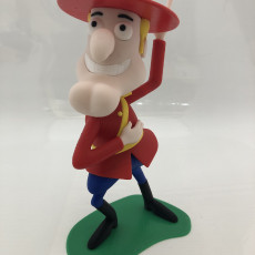 Picture of print of Dudley Do-Right