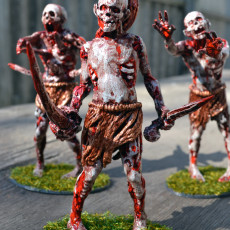 Picture of print of 9 ZOMBIES