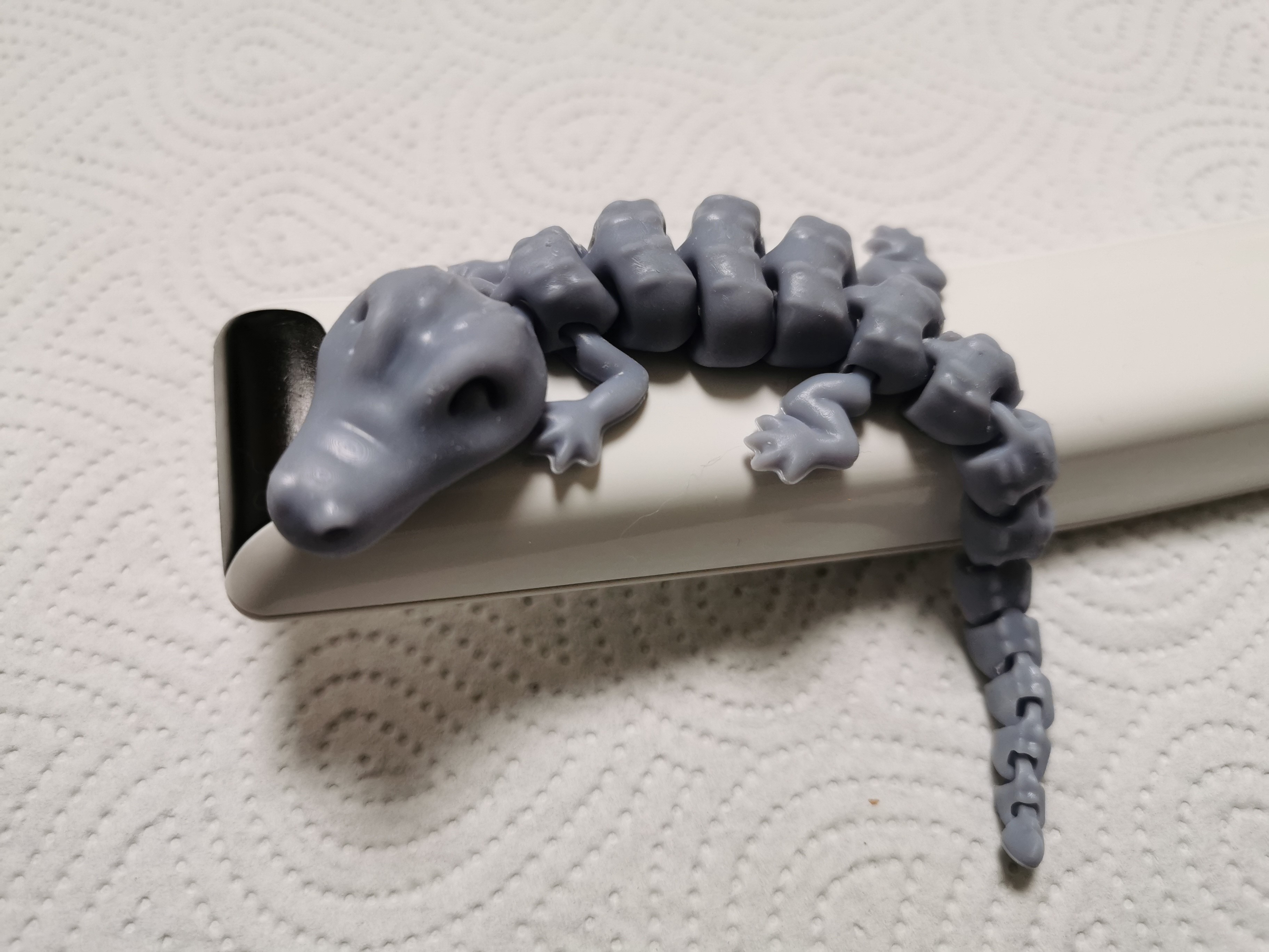 3D Printable Articulated Alligator by McGybeer