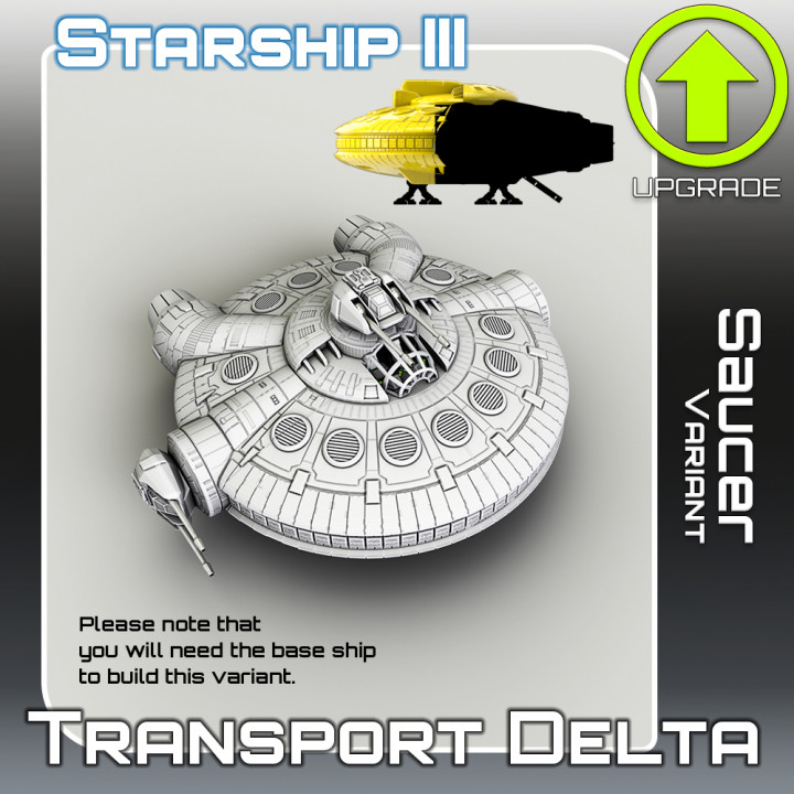 Transport Delta Saucer Variant Upgrade's Cover