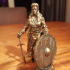 Siv, Viking Shield Maiden | Inspired by Lagertha from Vikings print image