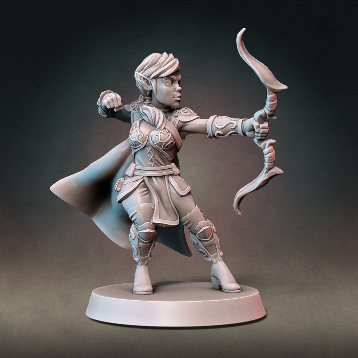 $5.00Elf Ranger Type B with Modular Hands and Weapons (Presupported)