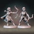 Elf Ranger Set (Type A&B) with Modular Hands and Weapons (Presupported) image