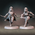 Elf Rogue Set (Type A&B) with Modular Hands and Weapons (Presupported) image