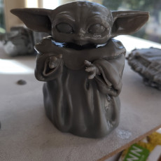 Picture of print of Baby Yoda Holding Beer Mug (Multimaterial)