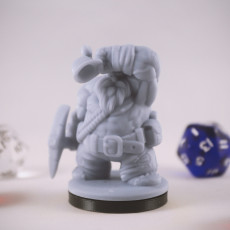 Picture of print of Dwarven Miner Miniature - pre-supported This print has been uploaded by Epics N Stuffs