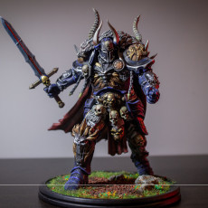 Picture of print of Death Knight
