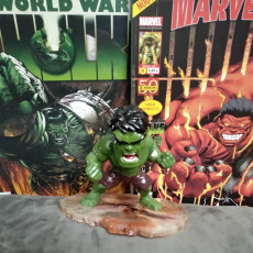 Picture of print of HULK BH FIG