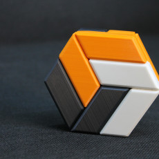 Picture of print of Hexagon Puzzle made slightly prettier This print has been uploaded by Lloyd