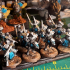 Kingsguard Knights on Foot x2 (32mm miniatures) print image