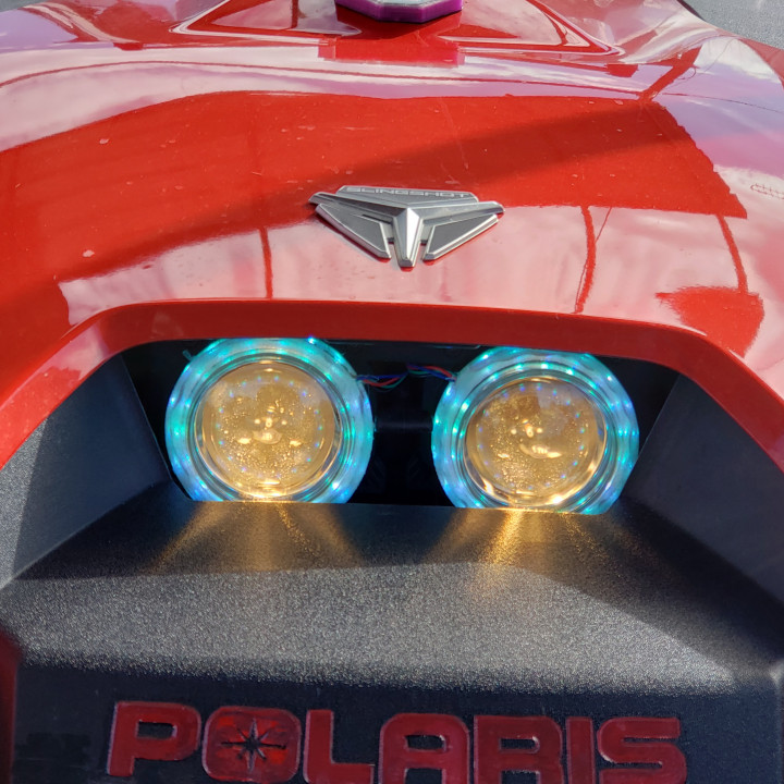 Polaris Slingshot Halo Headlight Rings
