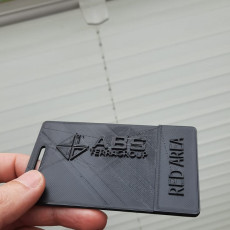 Picture of print of Escape From Tarkov Red Keycard