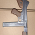Thompson submachine gun M1A1 - scale 1/4 print image