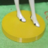 Ayanami Figure Stand with a Foot Hole image