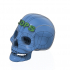 Logotip on Human Skull image