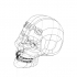 Logotip on Human Skull image
