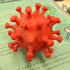 Coronavirus (2019-nCoV, COVID-2019) print image