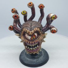 Picture of print of Eye Nightmare miniature (Pre-Supported)