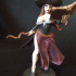 Witch Hunter pin-up mini diorama part 1 print image
