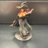 Witch Hunter pin-up mini diorama part 1 print image