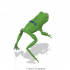 3DPS Frog Pendant image