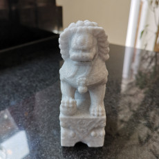 Picture of print of Stone Lion This print has been uploaded by Trevor L